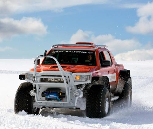 Sponsored by @thomsonreuters, in December 2011, a three man team will try to beat the #WorldRecord for the fastest overland journey to the #SouthPole