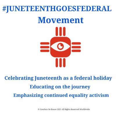 Celebrating Juneteenth becoming a federal holiday, educating on the journey, emphasizing continued equality advocacy