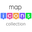 mapicons's profile picture. Map Icons Collection is a set of more than 900 free icons to use as placemarks for your POI.
A project created by @nicomollet