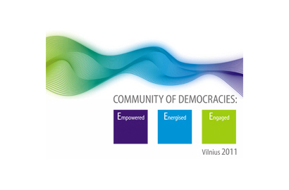 COMMUNITY OF DEMOCRACIES: EMPOWERED, ENERGISED, ENGAGED