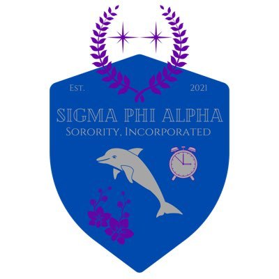 We are the Alpha Women of Sigma Phi Alpha Sorority Incorporated. 💙💜🤍💙💜🤍 ΣφA