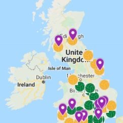 Putting UK Beach Volleyball on the map, including venues affiliated, and unaffiliated, with Volleyball England & UKBT. Please get in touch if we've missed any!