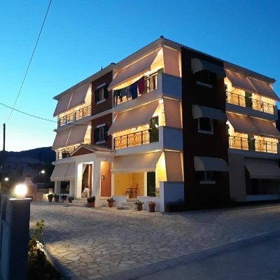 New lux Apartments in a quiet area, situated about 150 m. from the beach of Nidri, near the supermarkets,shopping center and the most of tavernas-cafes in Nidri