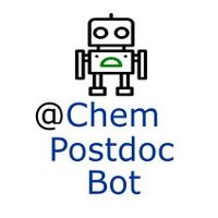 ChemPostdocBot (@chempostdocbot) 's Twitter Profile Photo ChemPostdocBot (@chempostdocbot) 's Twitter Profile Photo