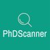 PhdScanner (@PhdScanner) Twitter profile photo