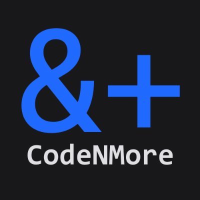 CodeNMore's profile picture. CodeNMore helps people understand game programming, electronics, and basic web development to the fullest extent possible!