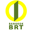 รถโดยสารประจำทางด่วนพิเศษ BRT สาทร-ราชพฤกษ์ Account @BRTbangkok เป็นการให้ข้อมูลข่าวสารของบริษัทกรุงเทพธนาคม จำกัด