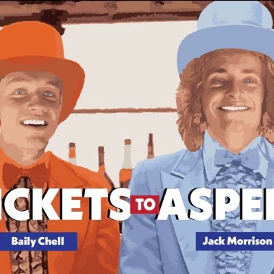 The official page of the “Tickets to Aspen” podcast. Comedy movie central! Hosted by Baily Chell and Jack Morrison. Launch: July 9th, 2021