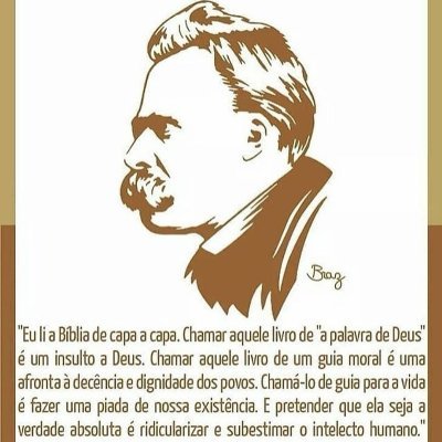 Idolatria = ignorância!
Tinha o perfil desde 2010... excluí por não aguentar ver/ler tanta asneira. Mas para não deixar apenas os imbecis postarem, voltei!