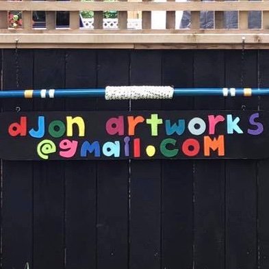DJonArtworks is an environmentally safe studio re-purposing previously loved objects into home & garden decor. Major credit cards accepted/delivery/installation