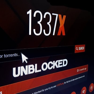 1337x - torrent and magnet links