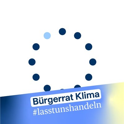 160 zufällig ausgeloste Menschen, über 80 Empfehlungen für die deutsche Klimapolitik. April-Juni 2021. Trägerverein: @bbk_2010