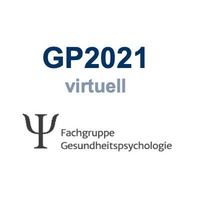 15. Kongress der Fachgruppe Gesundheitspsychologie
„Gesundheitspsychologie: Von
biopsychosozialen Mechanismen zum Gesundheitsverhalten“
vom 28. bis 30.09.2021