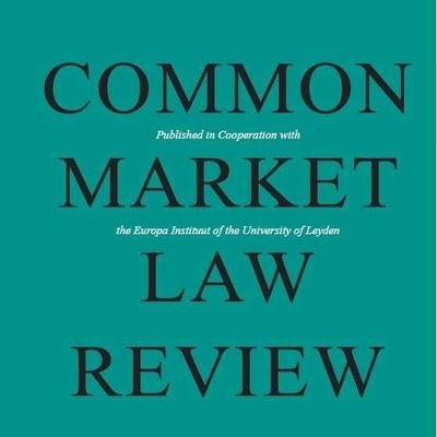Common Market Law Review Profile