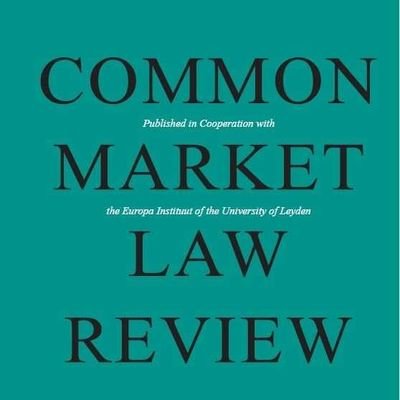 Founded in 1963. The world's oldest & most-read journal devoted exclusively to the law of the European Union. Edited at @EULeiden, published by @Wolters_Kluwer.