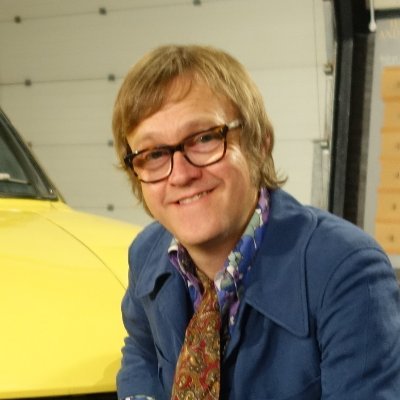 Present The Car Years & host events. Magazine columnist.
TV - The Classic Car Show; SecretsoftheSuperbrands, Britain'sReallyDisgustingFoods, Won Mastermind.