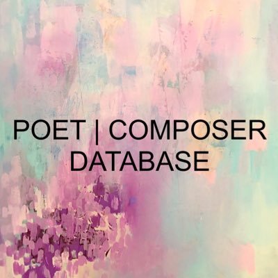 An online forum (created by @slampreasoprano) for composers and poets to find eachother! #newmusic #poetry