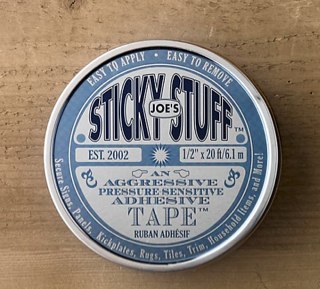Joe's Sticky Stuff™ An Aggressive Pressure-Sensitive Adhesive Tape™ has taken over the double stick adhesive needs of Hollywood. How can we help you??