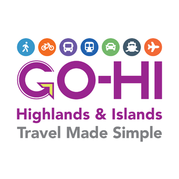 The Go-Hi app provides instant access to book buses, trains, car hire, car clubs, bike hire, flights, ferries and hotels in the Highlands & Islands of Scotland.