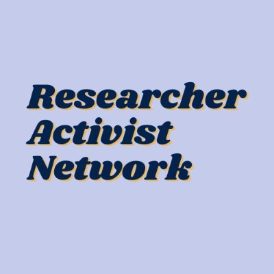 Empowering researchers of any and all disciplines to realise and develop the activist potential in their work

Tweets by @ritadoesnttweet and @Amy_CKing1