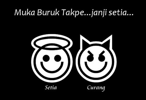 Oh anda bukan single? tak jadi masalah, follow la! Quotes dan tweet untuk anda. Kami sayang anda! :D