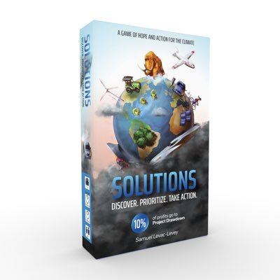 Solutions is a brand new game of hope and action for the climate 🎲🌏 Order your copy today.