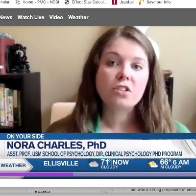 @NoraCharlesPhD