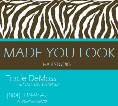 A locally owned hair studio located in Ashland, VA near the Atlee area off of Sliding Hill. 804-319-9642