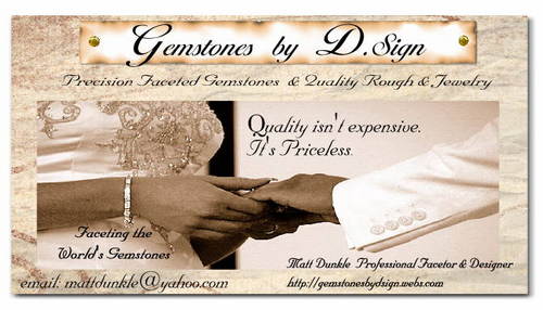 Handmade Natural Artisan Jewelry, Professionally Faceted Custom Gemstones by Matt A. Dunkle.  http://t.co/tz1cuUPrGh
Precision Faceting to Perfection.