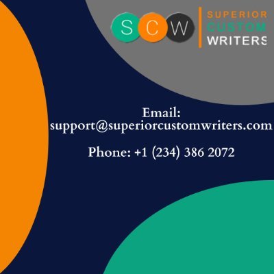 SuperiorCustom7's profile picture. An exclusive #essaywritingservice #essaywriting #essay #essaypay #essaywrite #essaydue #essaywritinghelp #essayhelp  Email: support@superiorcustomwriters.com