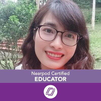 Teacher at Edison school in Việt Nam/ #MIE1199 / #MCE / #MIEtrainer2020-2021 /#NearpodCertifiedEducator / #Flipgrid| #StudentvoiceAmbassador