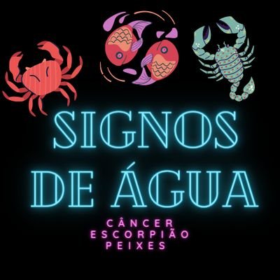 Aqui você encontrará tudo para os Signos de Água.
 #Câncer♋️  #Escorpião♏️  #Peixes♓️