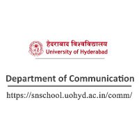 Dept of Communication University of Hyderabad (@uohcomm) 's Twitter Profile Photo