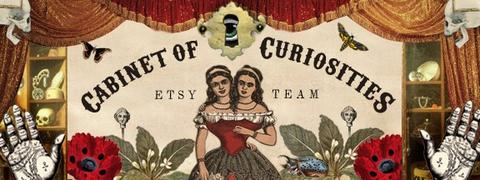 Gathered here are some of Etsy's finest Curiosity Shops. Maintained by @nullalux.