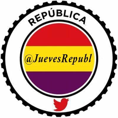 Perfil oficial de 𝗝𝘂𝗲𝘃𝗲𝘀 𝗥𝗲𝗽𝘂𝗯𝗹𝗶𝗰𝗮𝗻𝗼.Sigue a @RedRepublic_ y participa en su acción los 𝗺𝗶𝗲́𝗿𝗰𝗼𝗹𝗲𝘀 𝟮𝟭:𝟬𝟬 𝗵.¡Por la III República!