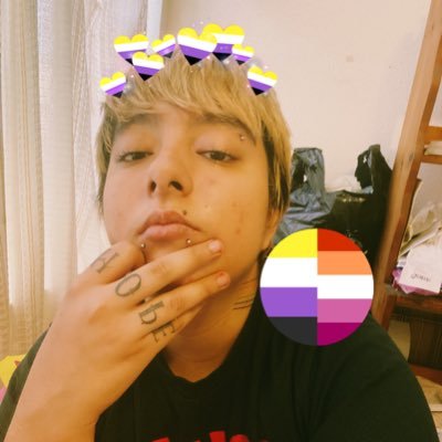 21 and taken❤️,lgbtq🌈,lesbian,TikTok:dp_xo101, Instagram:danny_andpbroken,they/them🌈,nonbinary🖤🤍💛💜,dog parent❤️🐶