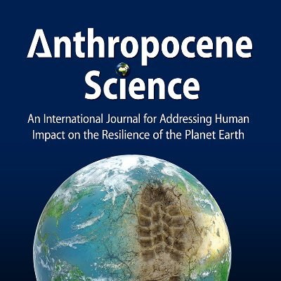 A New International Journal from Springer Nature for Addressing Human Impact on the Resilience of the Planet Earth; Editor-in-Chief: @PCAbhilash1