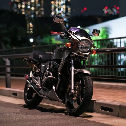将悠　GSX400/インパルス乗り