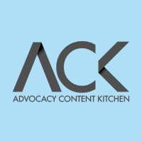 Advocacy Content Kitchen (@ackmediastudio) 's Twitter Profile Photo Advocacy Content Kitchen (@ackmediastudio) 's Twitter Profile Photo
