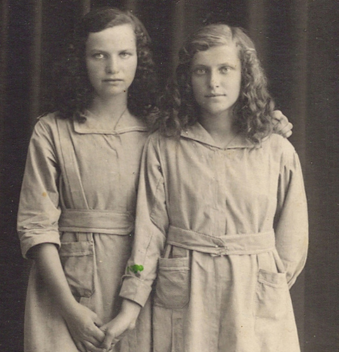 JewDataGenGirl's profile picture. Involved in finding genealogical info pertinent to Jewish & Israeli roots research around the world. [My mother & aunt in school uniforms 1919 Petah Tikvah]