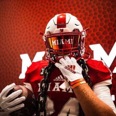 |6’3 245lb ⭐️⭐️⭐️ star DE,TE @miamiohfootball commit| |Class of 2022| @ |@miami Check out my highlight - https://t.co/r5RkgSChnV NCAA ID Number 2102115975