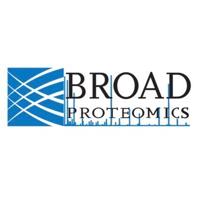 Broad Proteomics official twitter account
@broadinstitute of @MIT and @Harvard