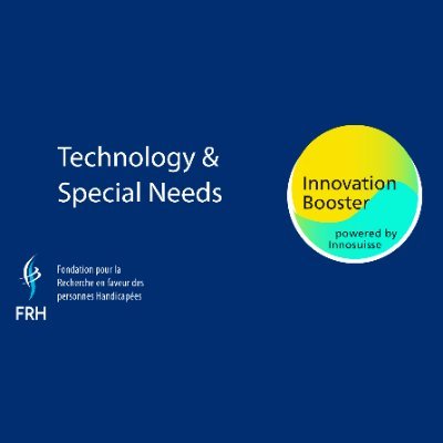 Our Innovation Boosters goal is to support and promote ideas and projects related to #disabilities, enabling Switzerland to become more #inclusive.