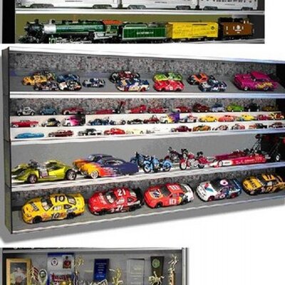 Diecast Car Display Case (1:24 Scale for Custom Widths) - Showcase Express