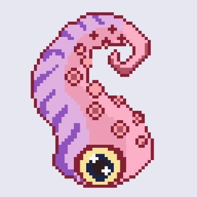 In this alternate universe, I just a lump of tentacles 🐙, squirting pixel bits around #pixel #pixelart #voxel #nft #cryptoart