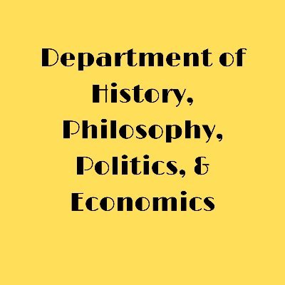 The Department of History, Philosophy, Politics, & Economics at @PurdueNorthwest, students find intellectual growth, share ideas, & engage in the larger world.