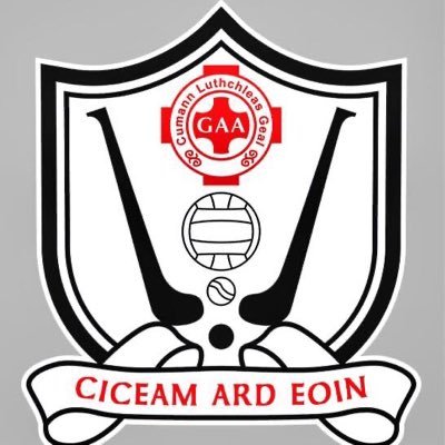 Ard Eoin Kickhams GAA club founded 1907 offering hurling, mens and ladies football, camogie and handball. Cumann CLG ag croí lár pobal Ard Eoin.