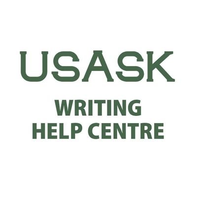 The University of Saskatchewan's Writing Help Centre offers free, 1-1 tutoring to all USask students, in person and online.