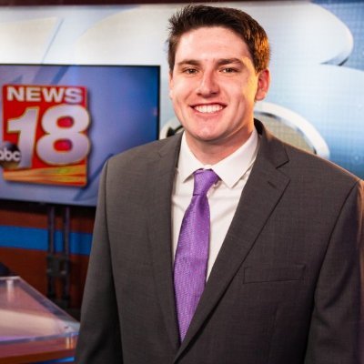 Kyle Weiss is the weekend meteorologist at News 18. He also reports news during the week.