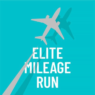 A twitter account for Elite Mileage Run Deals